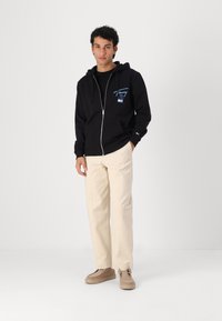 Tommy Jeans TWIST  - Zip-up sweatshirt - black