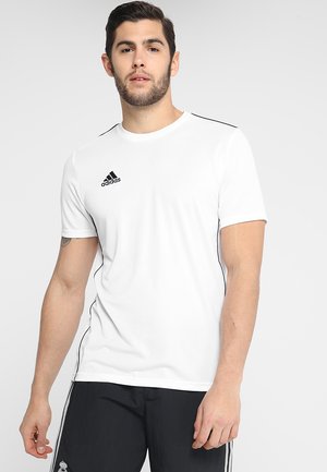 AEROREADY PRIMEGREEN JERSEY SHORT SLEEVE - T-shirt imprimé - white/black