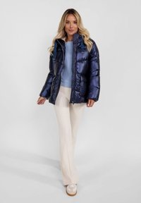 RESPECT WARM QUILTED - Zimná bunda - dark blue