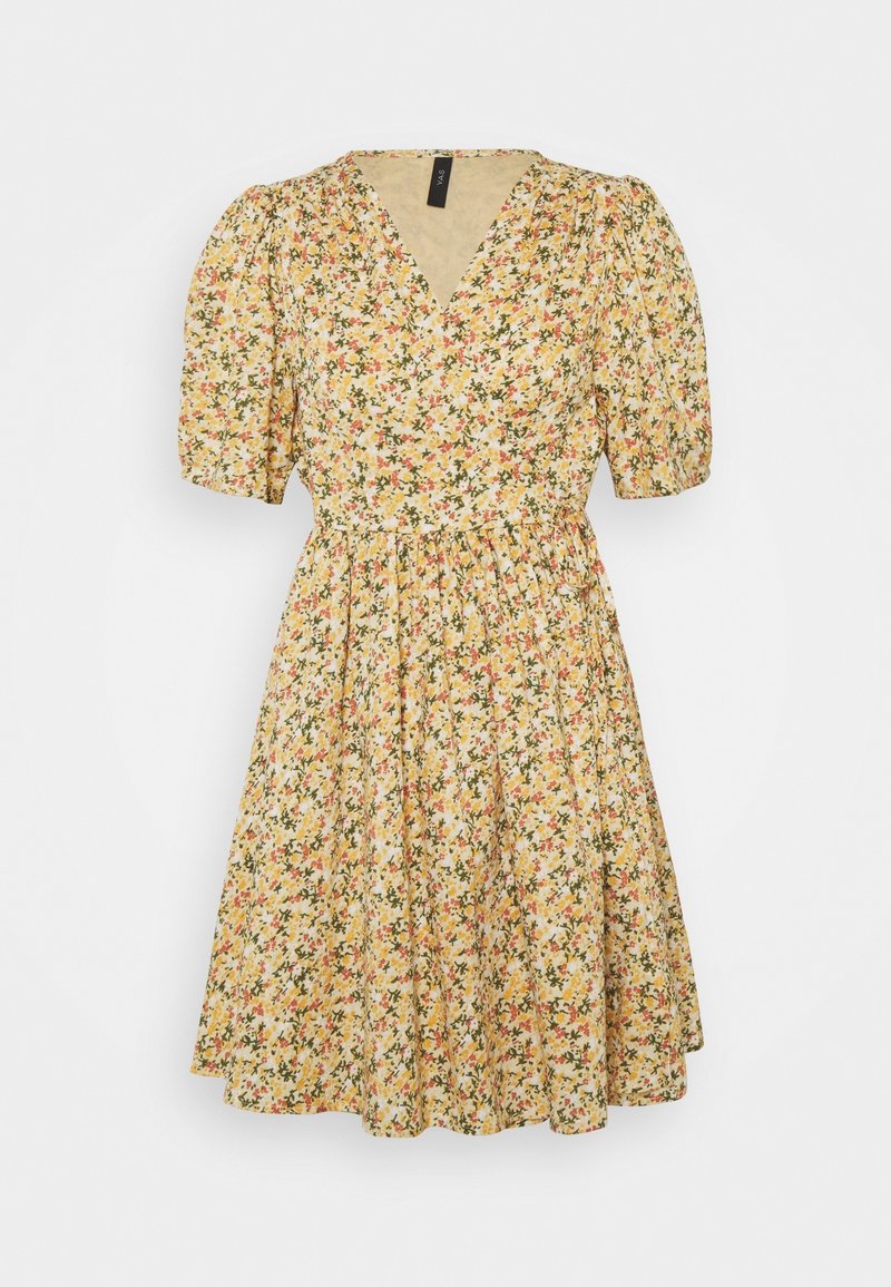 YAS Petite Vardagsklänning - yellow