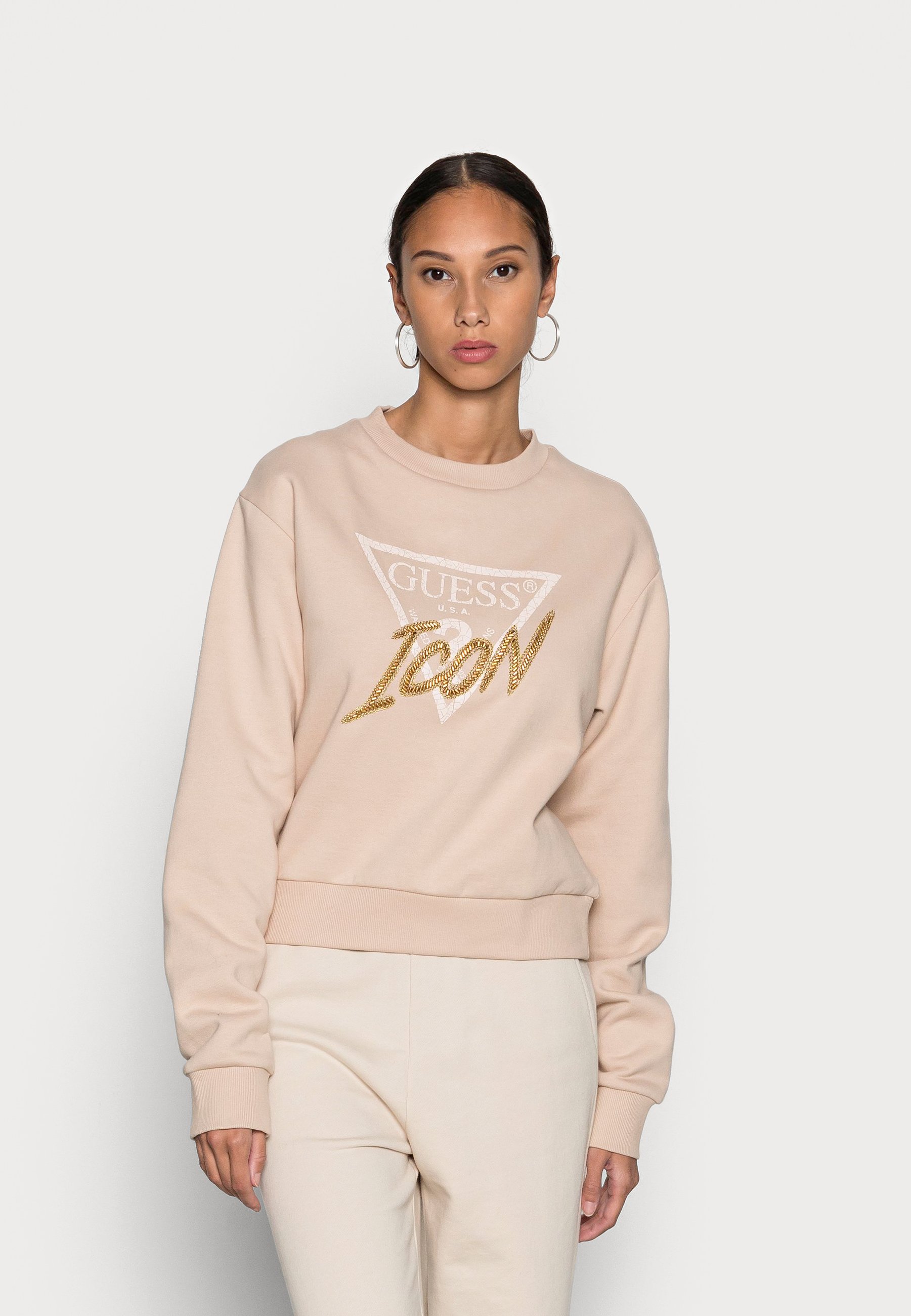 guess sweatshirt beige