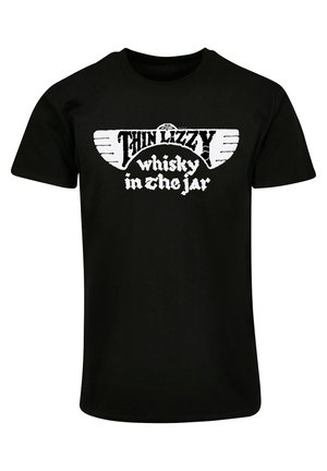 T-shirts med print - black