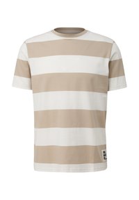 QS T-shirt imprimé - beige