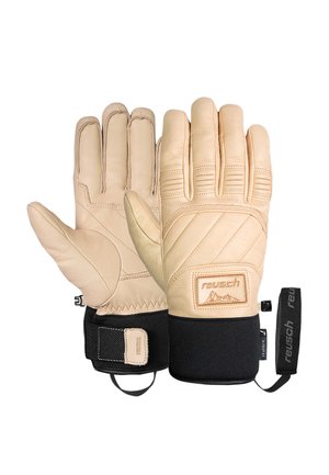 Fingerhandschuh - tan   black