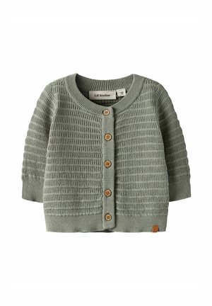 REGULAR FIT - Strickjacke - seagrass