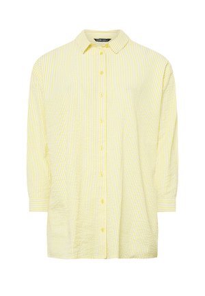 Yours Clothing, WOMEN'S BLOUSES & SHIRTS - Skjortebluser - lemon