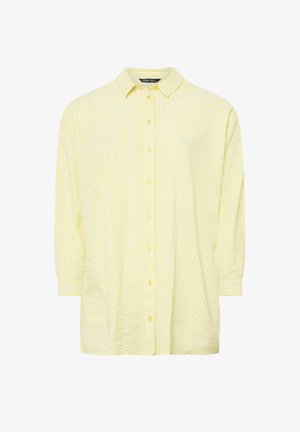 Yours Clothing, WOMEN'S BLOUSES & SHIRTS - Skjortebluser - lemon