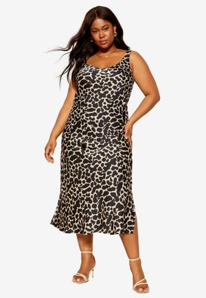 REGULAR FIT - Rochie de zi - black white