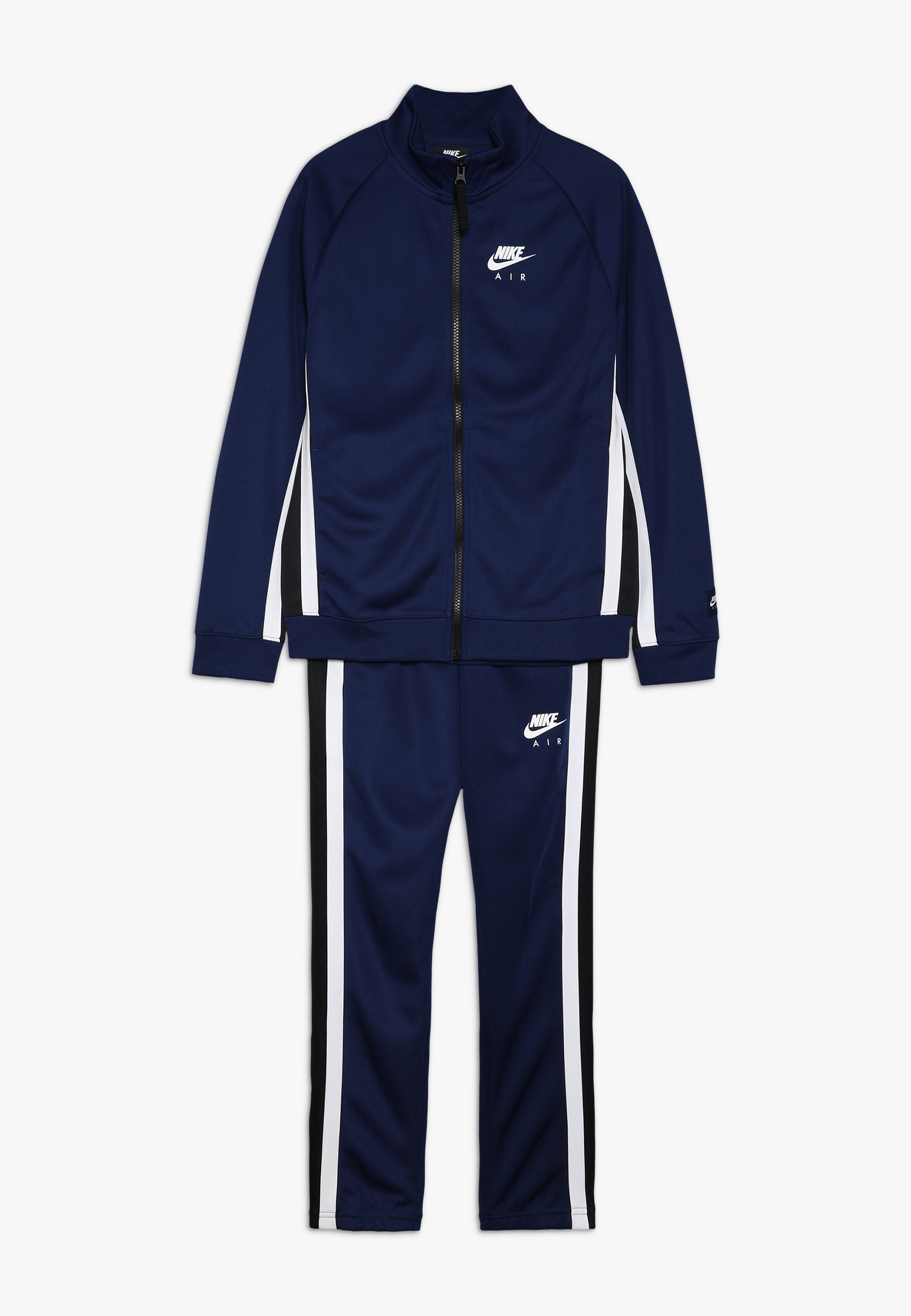 nike blue and black tracksuit