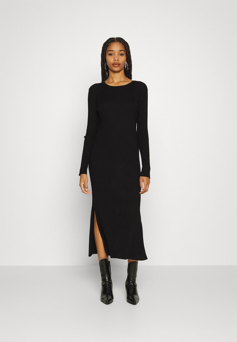 Damen Freizeitkleider | Pepe Jeans PAOLA Strickkleid black/schwarz - XV38912 Damen Freizeitkleider | Pepe Jeans PAOLA Strickkleid black/schwarz - XV38912