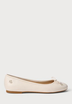 JAYNA NAPPA LEATHER FLAT - Ballerine - soft white