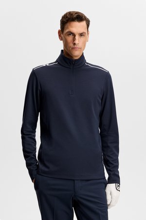LEON QUARTER ZIP MID LAYER - Langarmshirt - jl navy