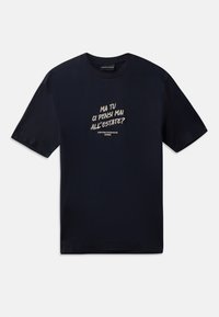 Trükipildiga T-särk - blu navy