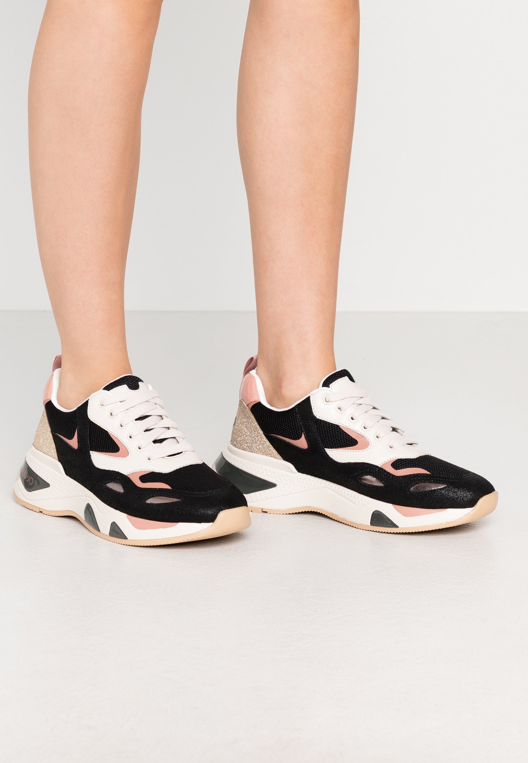 Liu Jo Jeans HOA - Trainers - black/tortora/multi-coloured - Zalando.ie