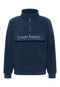 Bruno Banani TROYER CASH - Fleecepullover - navy