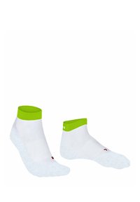 FALKE RU4 SHORT RUNNING MEDIUM CUSHIONING - Sportsocken - white