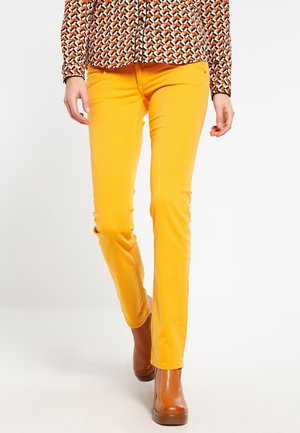 Jeans slim fit - mustard yellow
