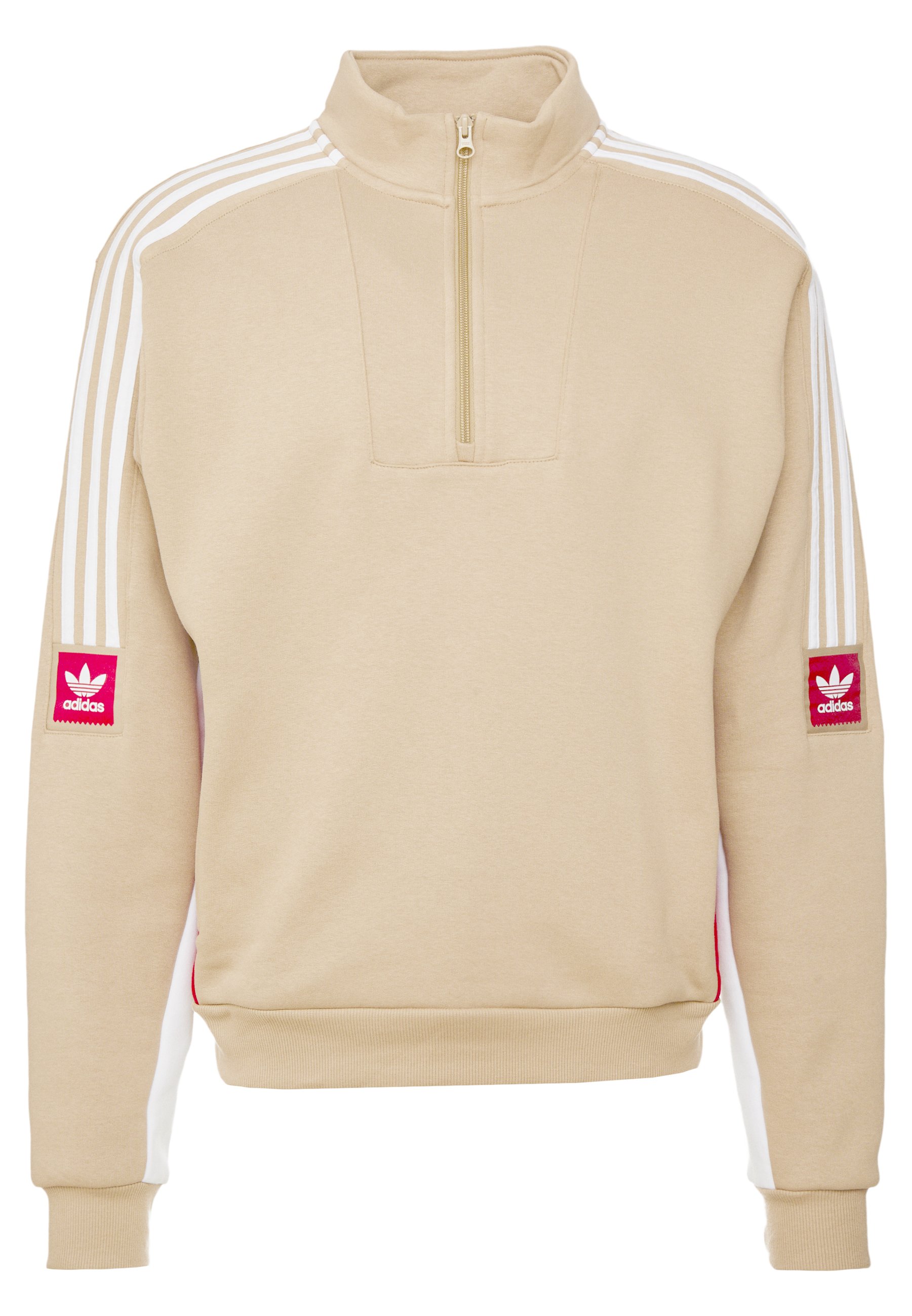 adidas modular flc 2 quarter zip sweatshirt