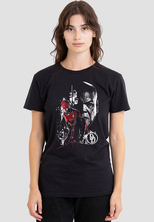 DAREDEVIL BORN AGAIN MAYOR FISK FACES THE DEVIL - Print T-shirt - black