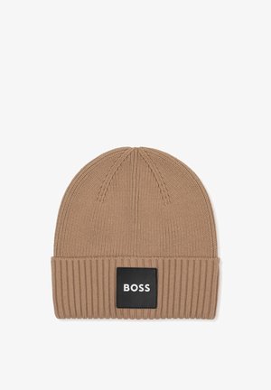 BOSS Kidswear, PULL ON HAT KIDS TEENS UNISEX - Bonnet - cookie