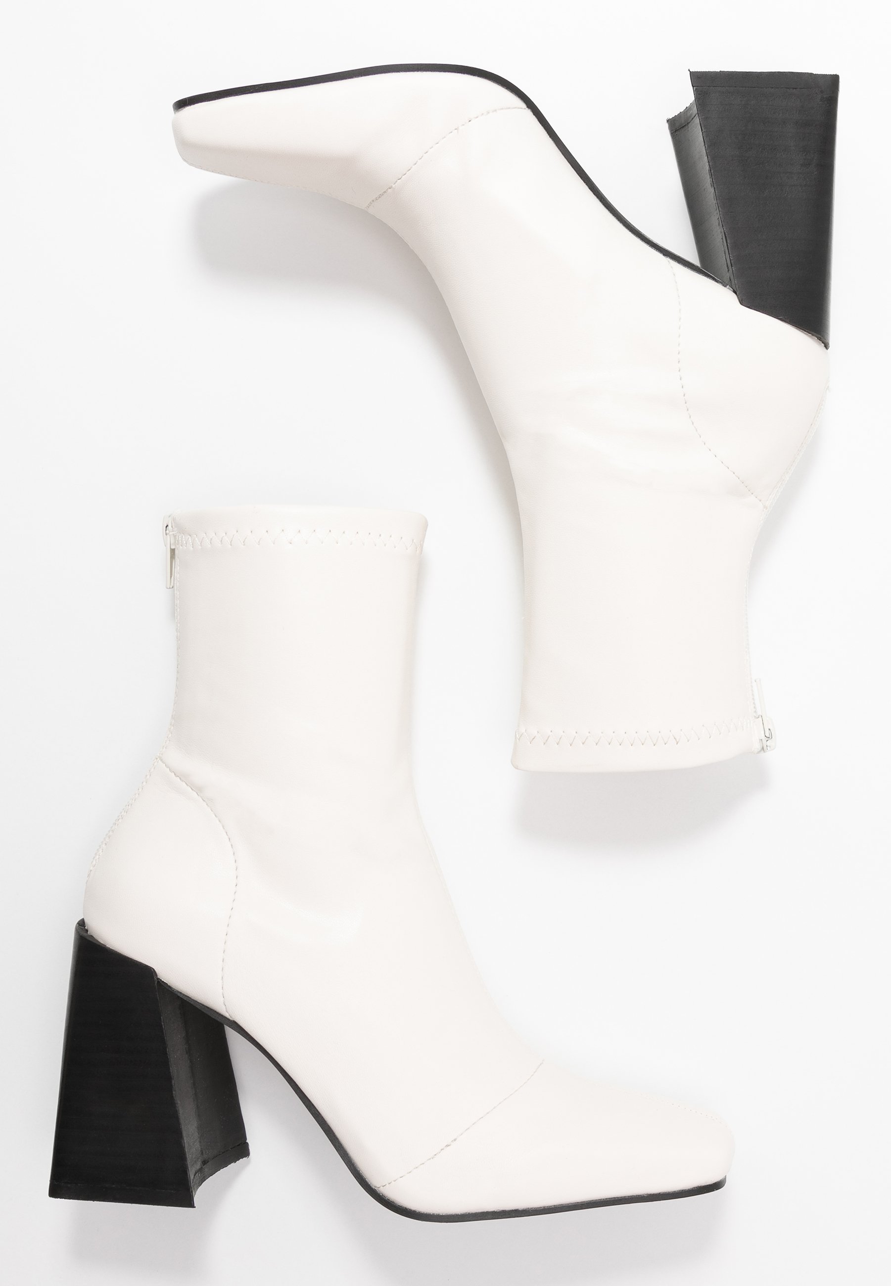 Topshop HAMMOND SOCK BOOT Enkellaarsjes met hoge hak Topshop HAMMOND SOCK BOOT Enkellaarsjes met hoge hak