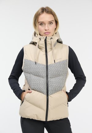 PRTPHAR - Bodywarmer - bamboobeige