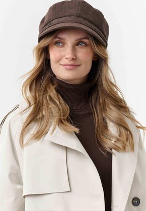 Loevenich, SUEDE-LOOK FLATCAP - Mütze - cacao powder