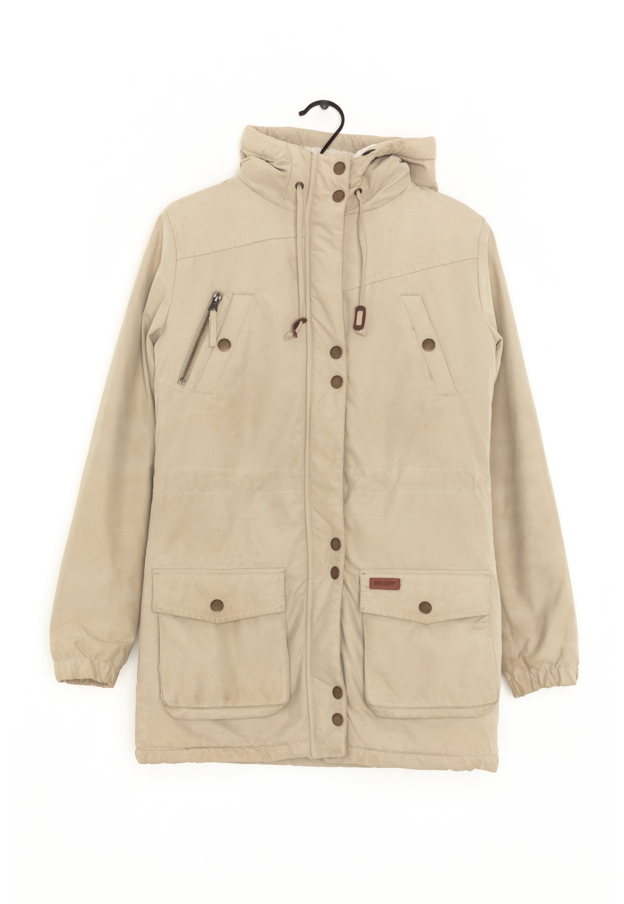 Volcom Manteau d'hiver beige (Seconde main) - Main Image