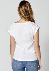 Koroshi SHORT SLEEVE - Print T-shirt - blanco white