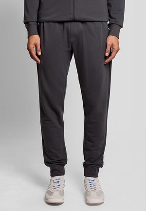 LOUNGEWEAR LIGHTWEIGHT CUFFED LOUNGE JOGGER - Træningsbukser - w gunmetal