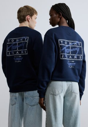 ENTRY DNA PLAY CREW UNISEX - Φούτερ - dark night navy