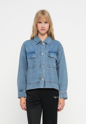 ANJAI OVERSIZED OVERSHIRT - Cowboyjakker - washed blue