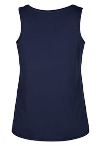 Active by Zizzi EINFARBIGES  MIT RUNDHALSAUSSCHNITT - Top - night sky