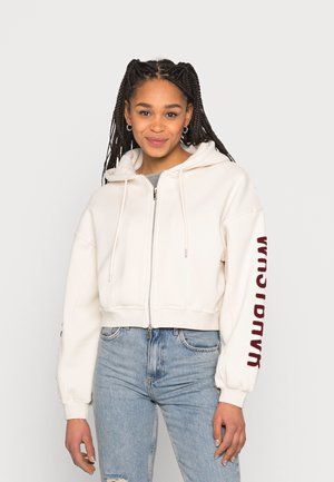 LANI HOODED - Zip-up sweatshirt - eggnog