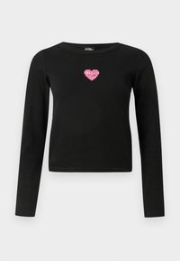 STRANGE HEART MINI - Bluză cu mânecă lungă - black