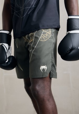 SERPENTI TRAINING SHORTS - Träningsshorts - khaki/bronze/ivory