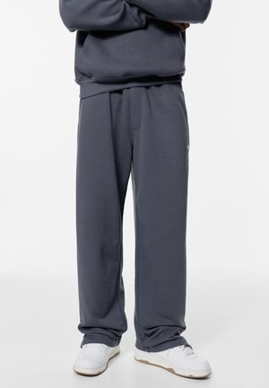WIDE LEG - Verryttelyhousut - dark blue