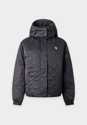 KARL LAGERFELD, IKON QUILTED PUFFER - Леко яке - black
