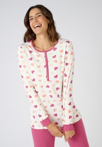 Damart EN INTERLOCK SET - Conjunto de pijama - rouge imp