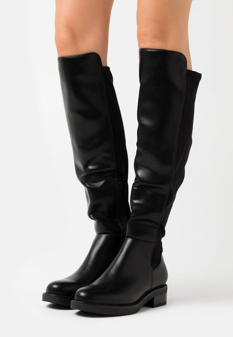 Damen Klassische Stiefel | H.I.S Overknees black/schwarz - OF54400 Damen Klassische Stiefel | H.I.S Overknees black/schwarz - OF54400