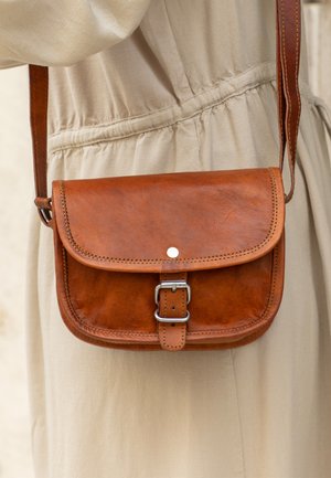 MARY XS - Cross body bag - braun z