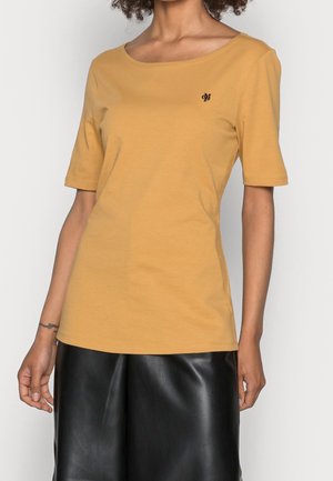 Jednoduché tričko - yellow