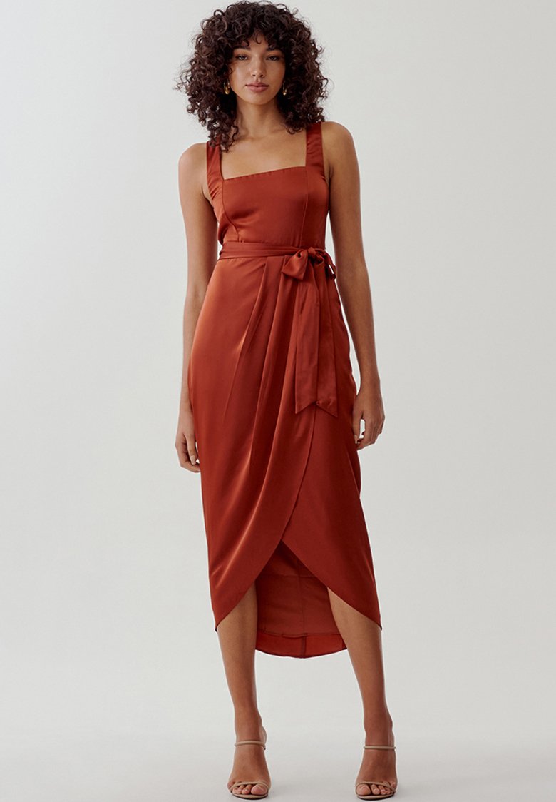 CHANCERY EVETTE - Cocktail dress / Party dress - copper/brown - Zalando.ie