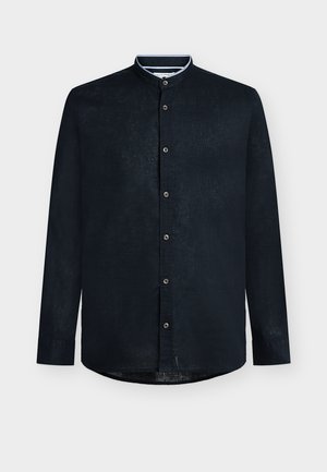 TOM TAILOR, COTTON LINEN SHIRT - Pluus - sky captain blue