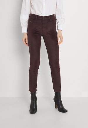 Broek - coated denim