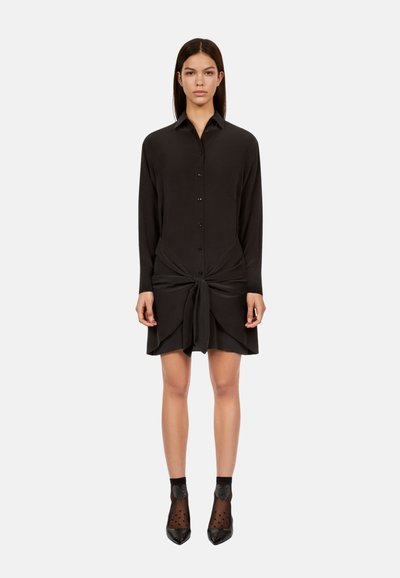 The Kooples Robe chemise - black
