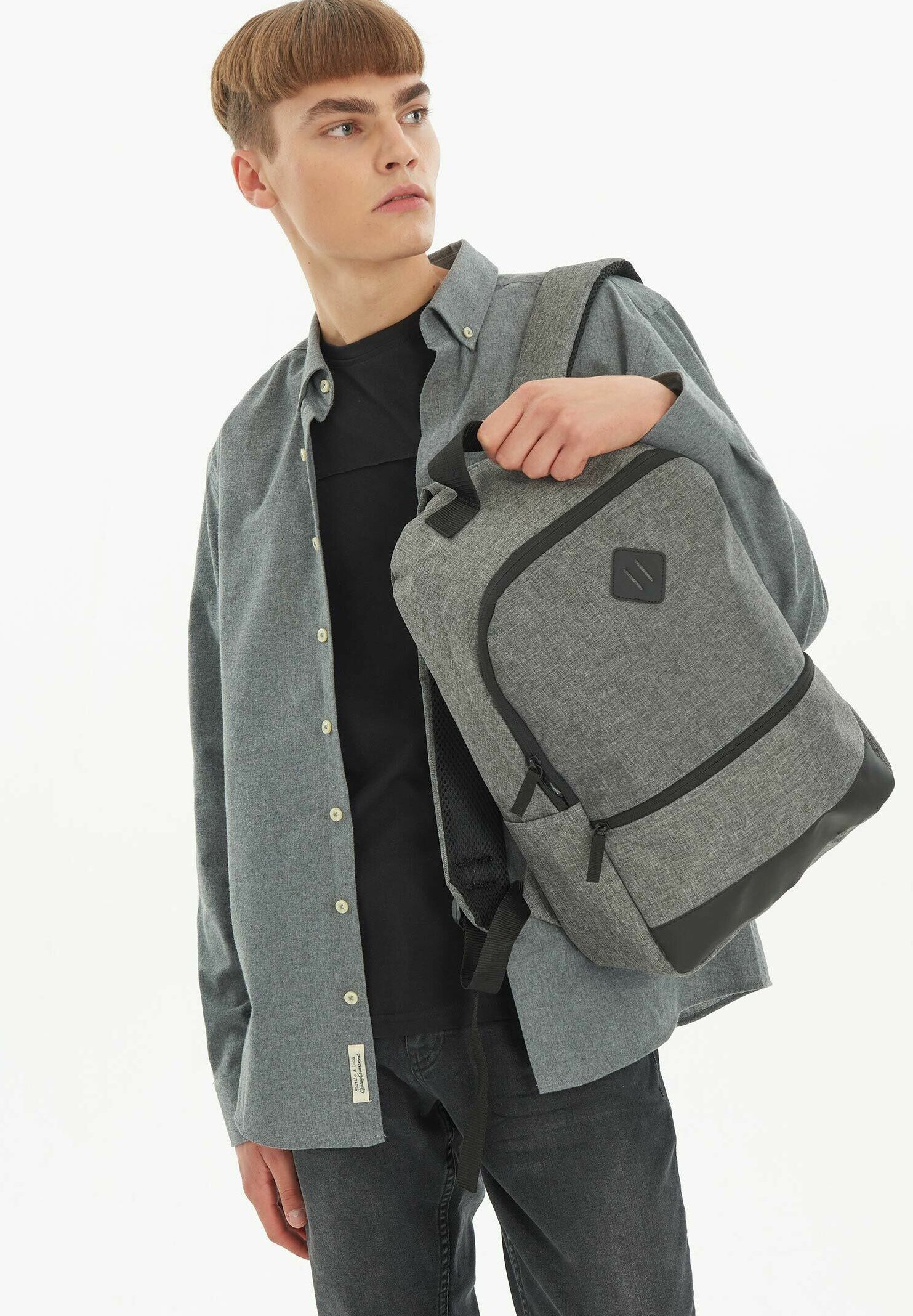 DeFacto Zaino - grey/grigio - Zalando.it