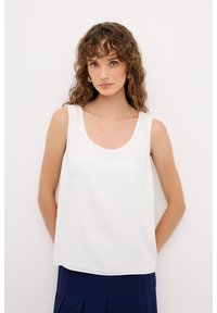 adL SLEEVELESS - Blusa - beige