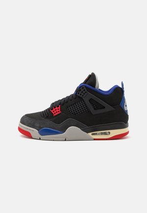 Jordan AIR JORDAN 4 RETRO  - Sneaker high - black/fire red/deep royal blue/dark smoke grey/tech grey