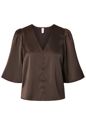 YAS, YASPELLA  - Camicetta - chocolate brown